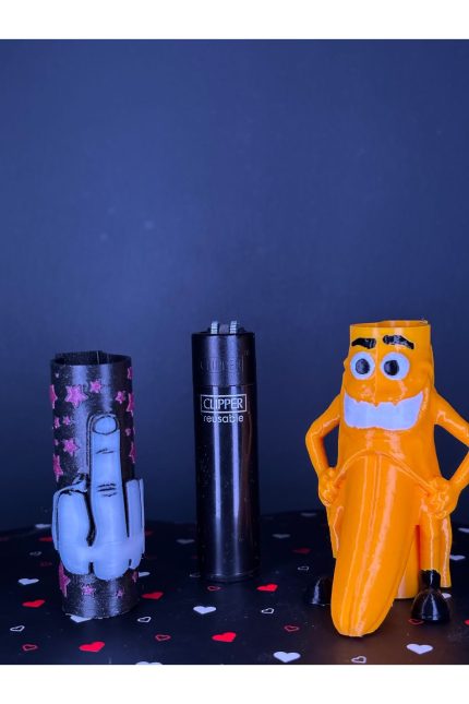 Orta Parmak ve Muzlu Adam Çakmak Kılıfları